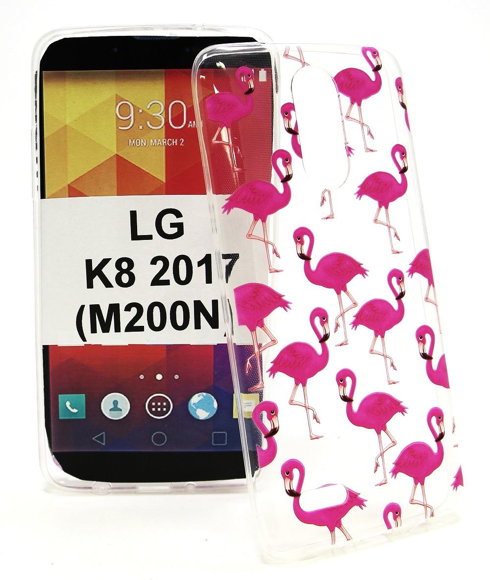TPU Designdeksel LG K8 2017 (M200N)