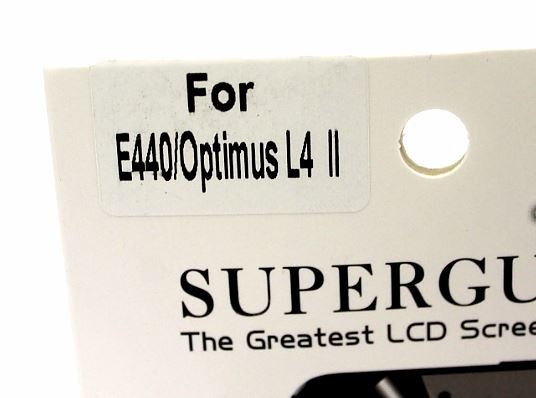 Skjermbeskyttelse LG Optimus L4 II (E440)