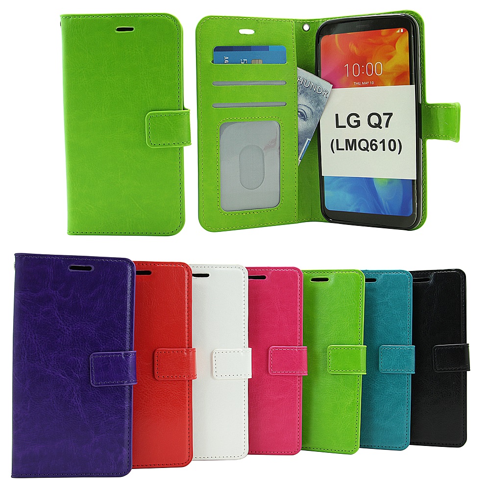 Crazy Horse Wallet LG Q7 / LG Q7 Plus (LMQ610)