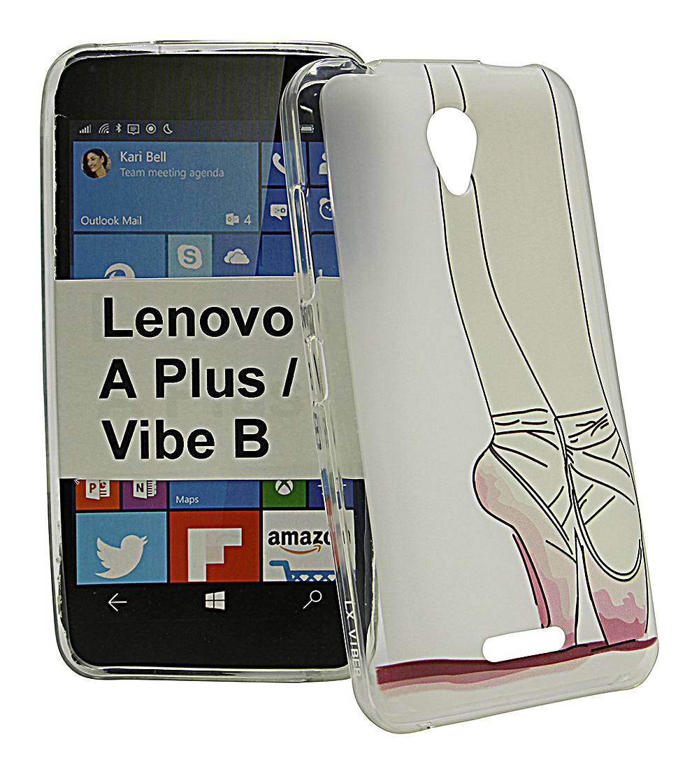 TPU Designdeksel Lenovo A Plus (A1010a20)