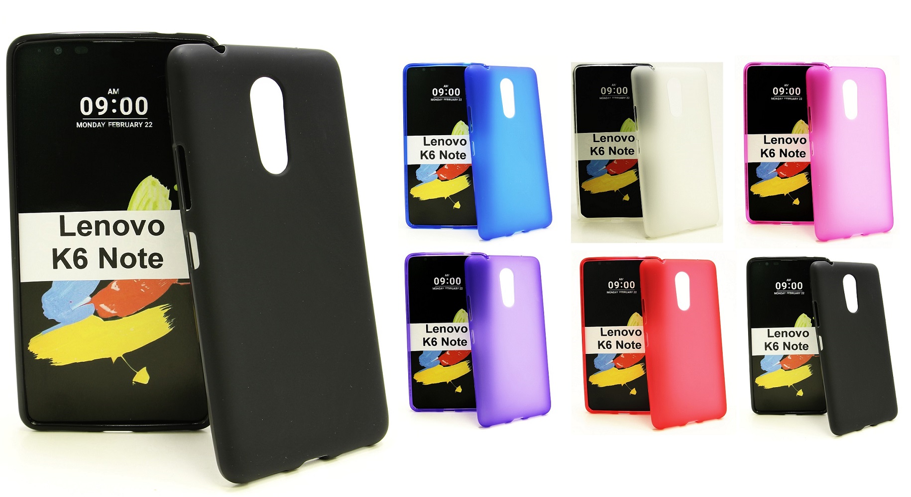 TPU-deksel for Lenovo K6 Note