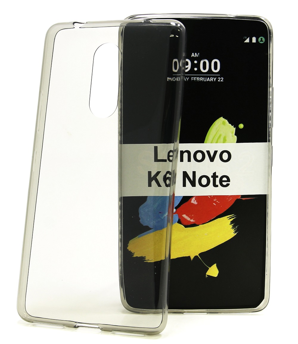 Ultra Thin TPU Deksel Lenovo K6 Note