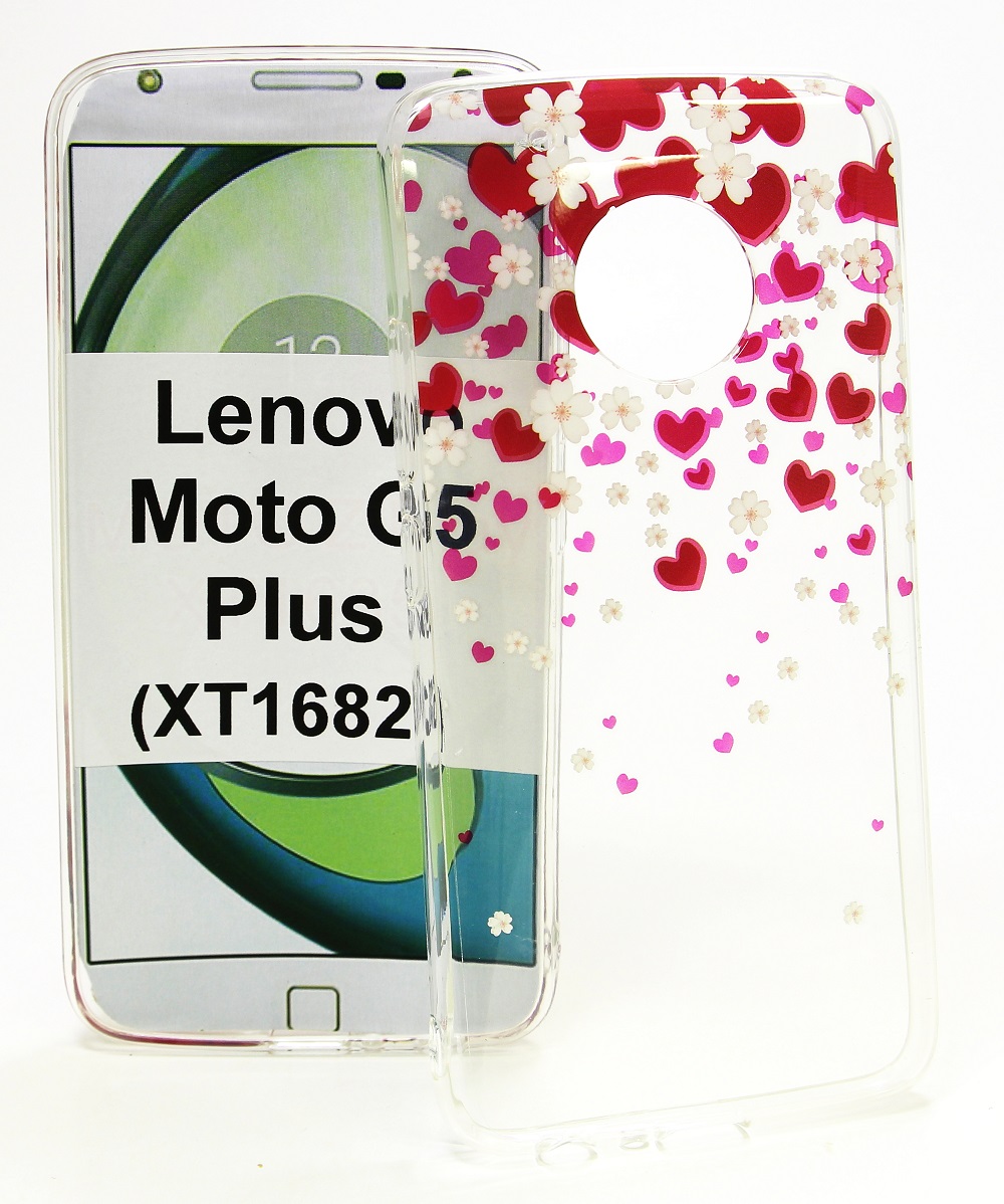 TPU Designdeksel Lenovo Moto G5 Plus (XT1683)