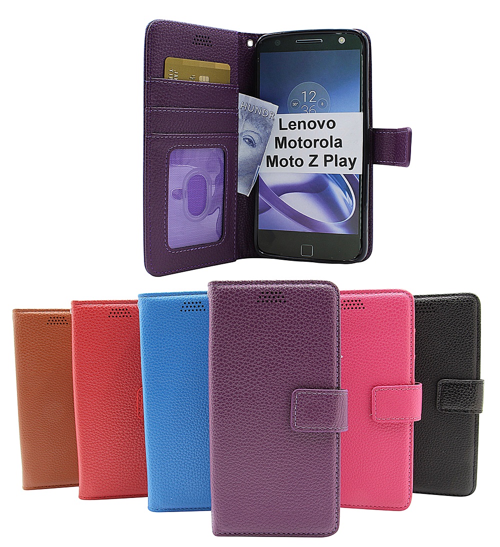 New Standcase Wallet Motorola Z Play