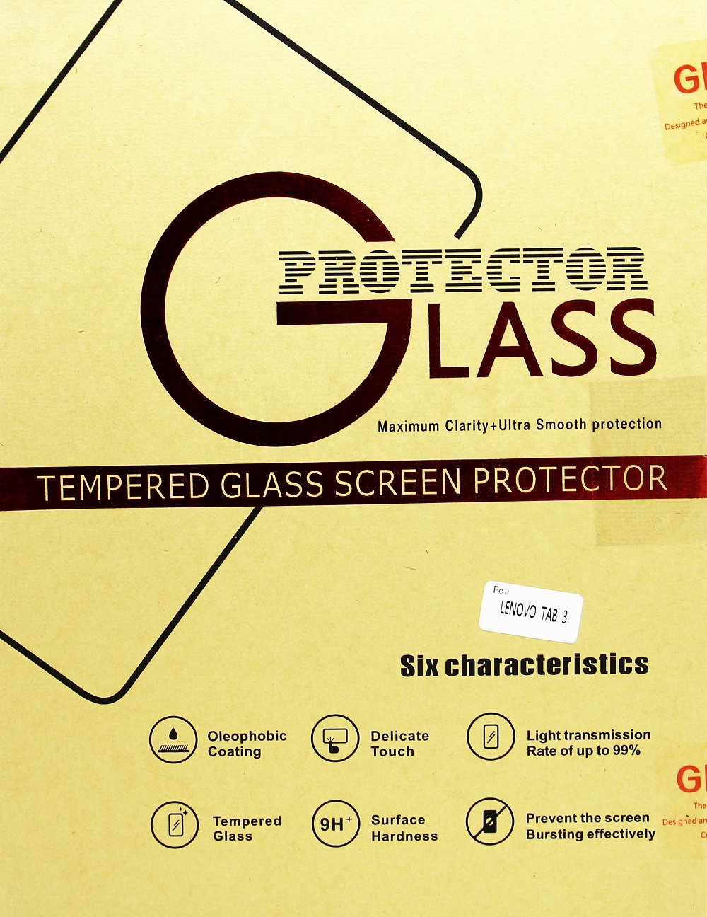 Glassbeskyttelse Lenovo Yoga Tab 3 10 ZA0H