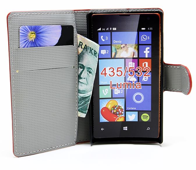 Standcase Wallet Microsoft Lumia 532