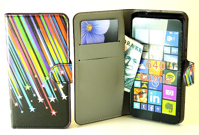 Standcase Wallet Microsoft Lumia 640 LTE