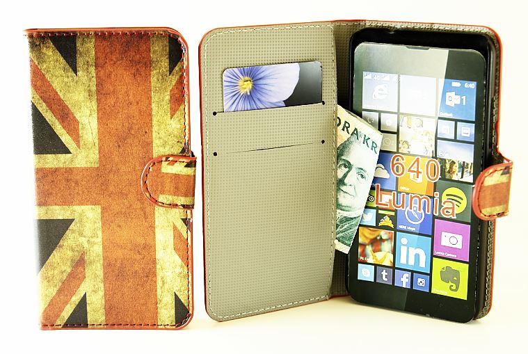 Standcase Wallet Microsoft Lumia 640 LTE