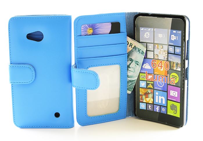 Lommebok-etui Microsoft Lumia 640 LTE