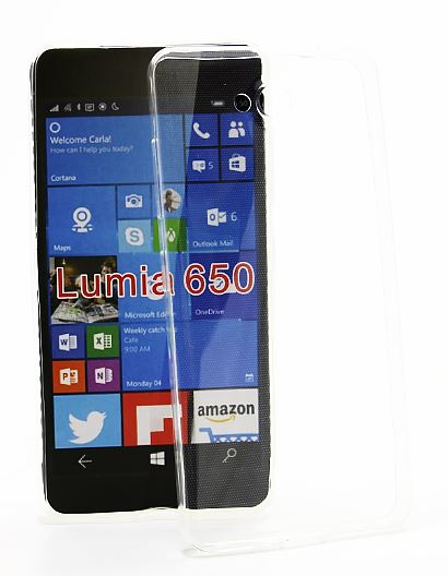 Ultra Thin TPU Deksel Microsoft Lumia 650