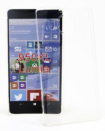 Ultra Thin TPU Deksel Microsoft Lumia 950 XL