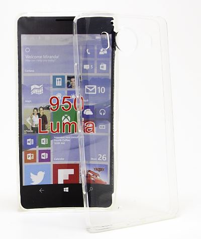 Ultra Thin TPU Deksel Microsoft Lumia 950
