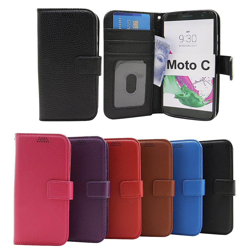 New Standcase Wallet Moto C (xt1754)