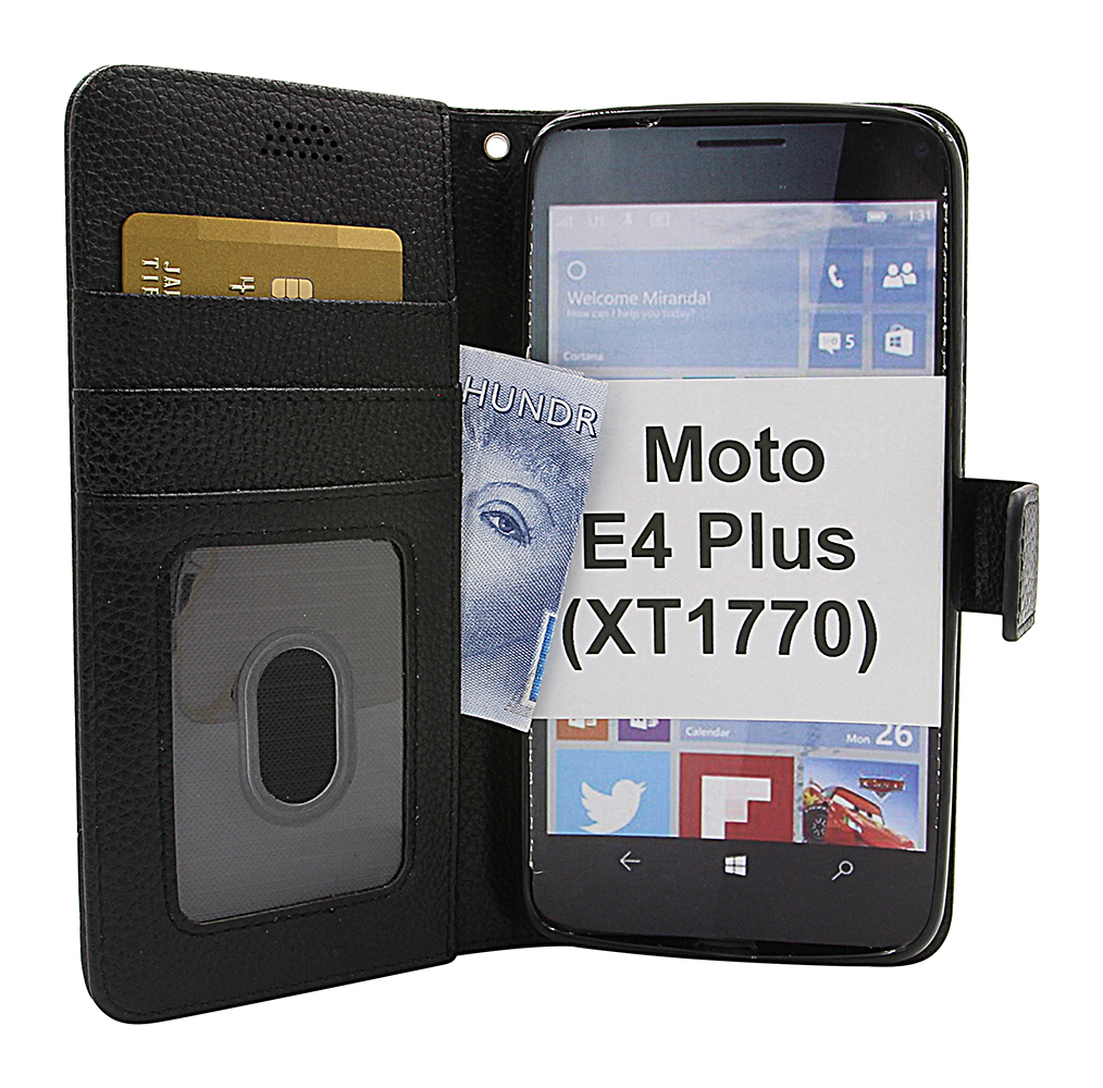 New Standcase Wallet Moto E4 Plus (XT1770 / XT1771)