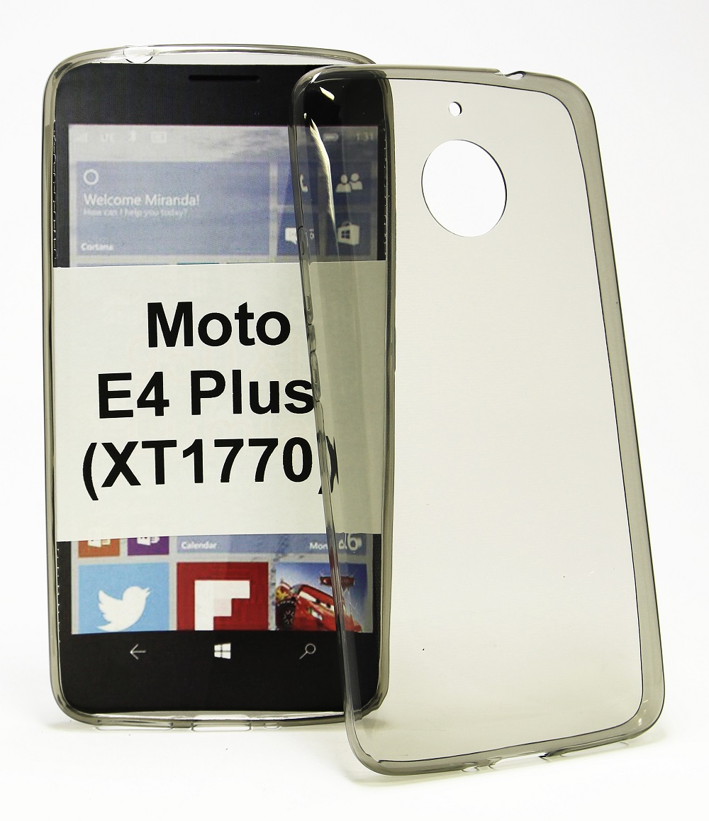 Ultra Thin TPU Deksel Moto E4 Plus (XT1770)