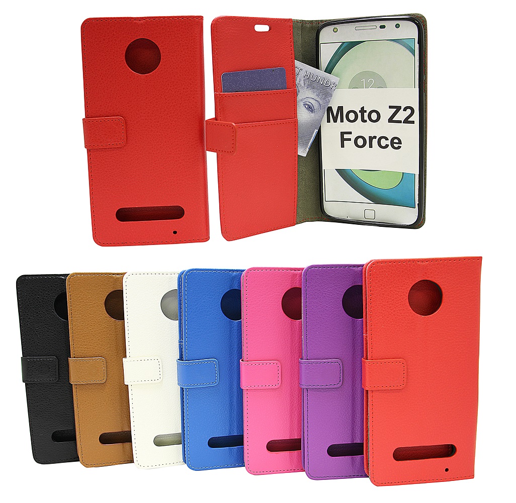 Standcase Wallet Moto Z2 Force