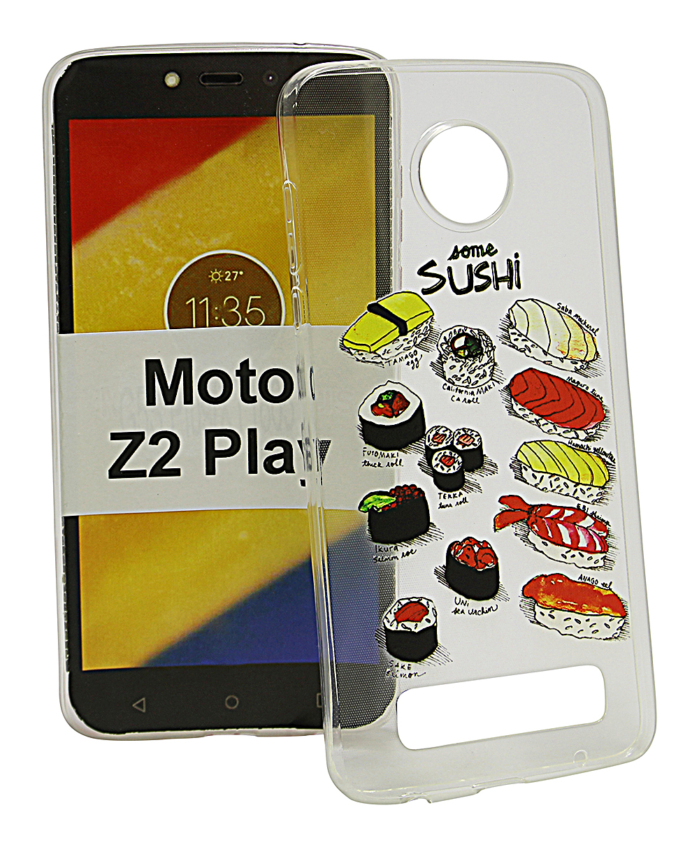 TPU Designdeksel Moto Z2 Play