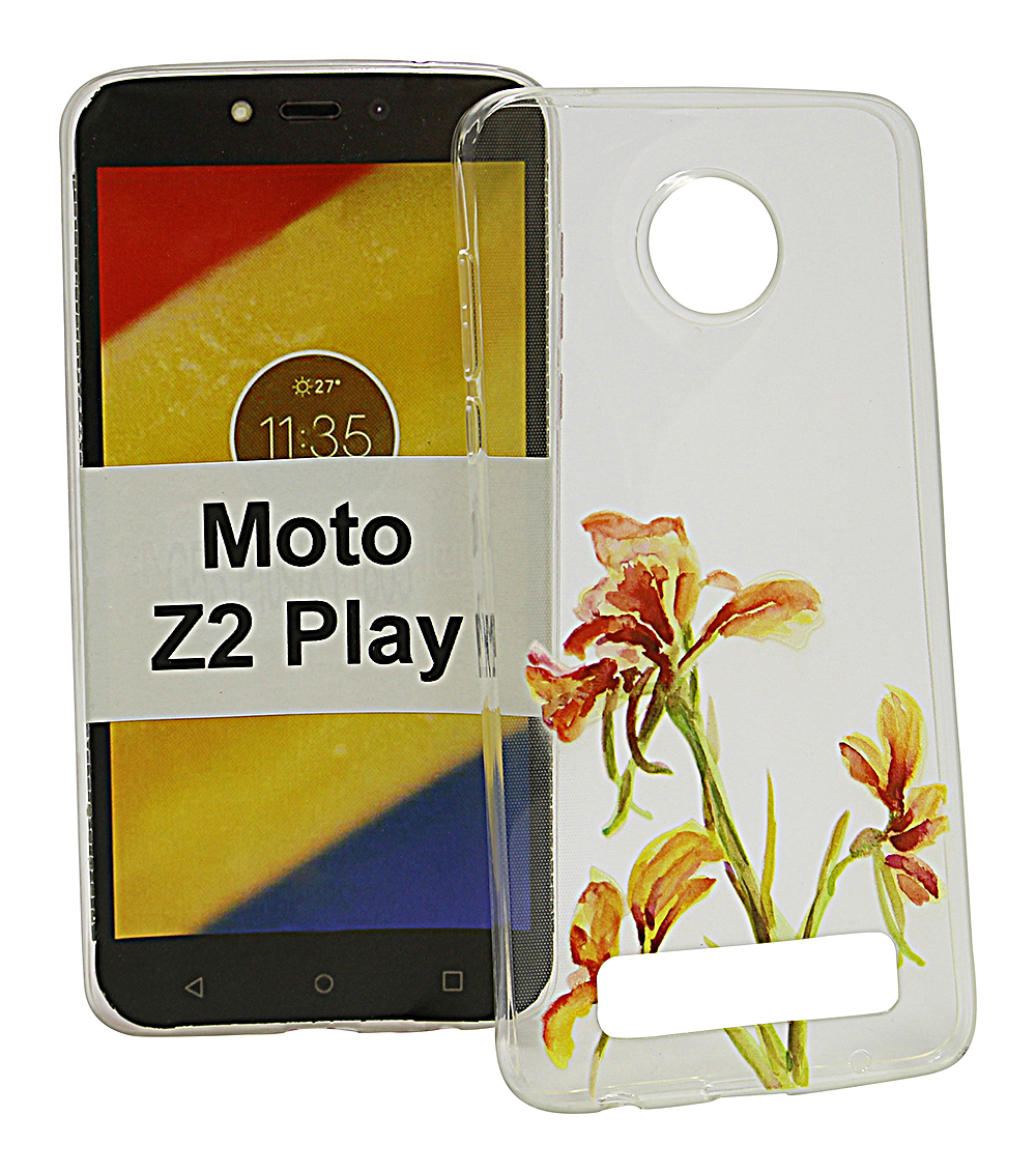 TPU Designdeksel Moto Z2 Play