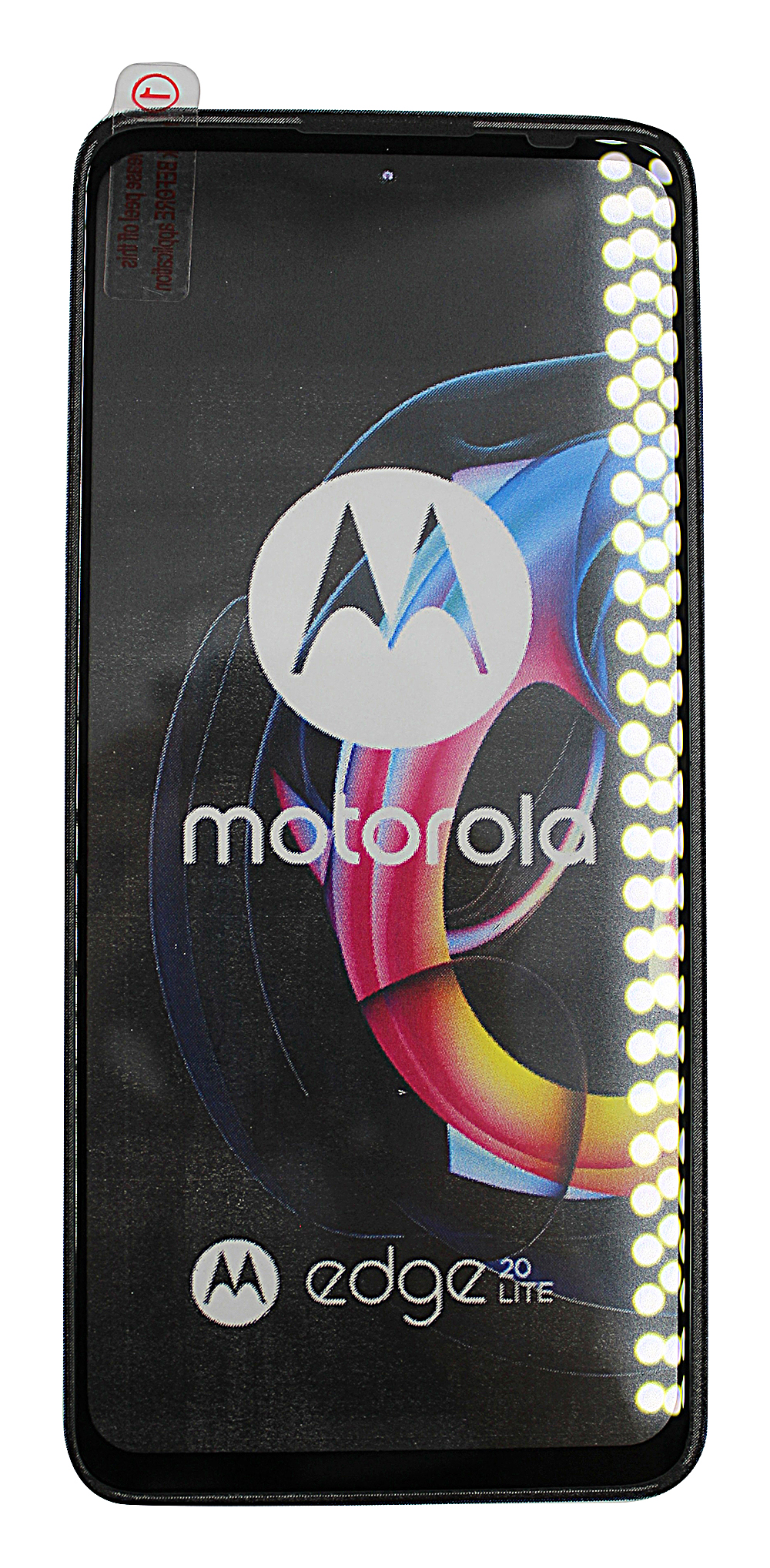 Full Frame Skjermbeskyttelse av glass Motorola Edge 20 Lite