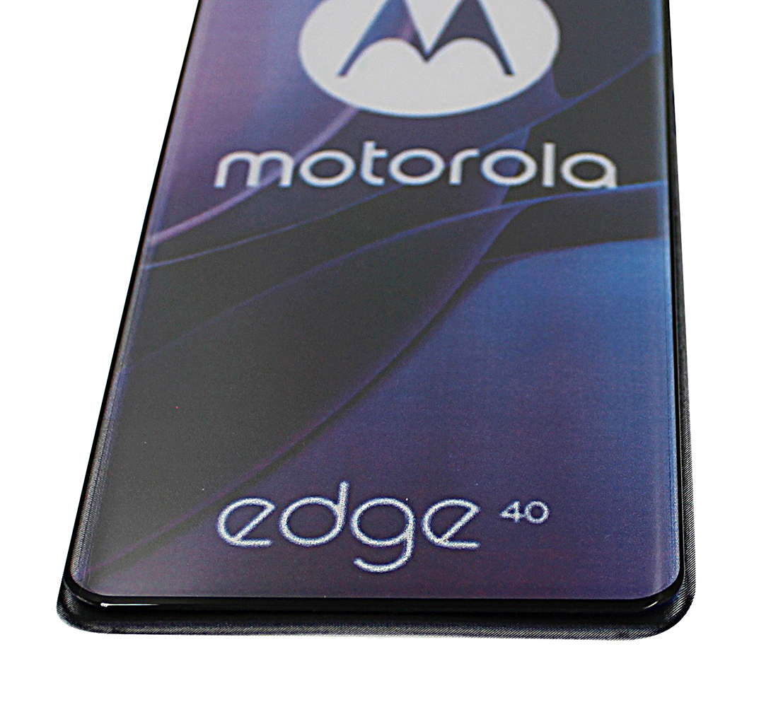 Full Frame Skjermbeskyttelse av glass Motorola Edge 40 5G