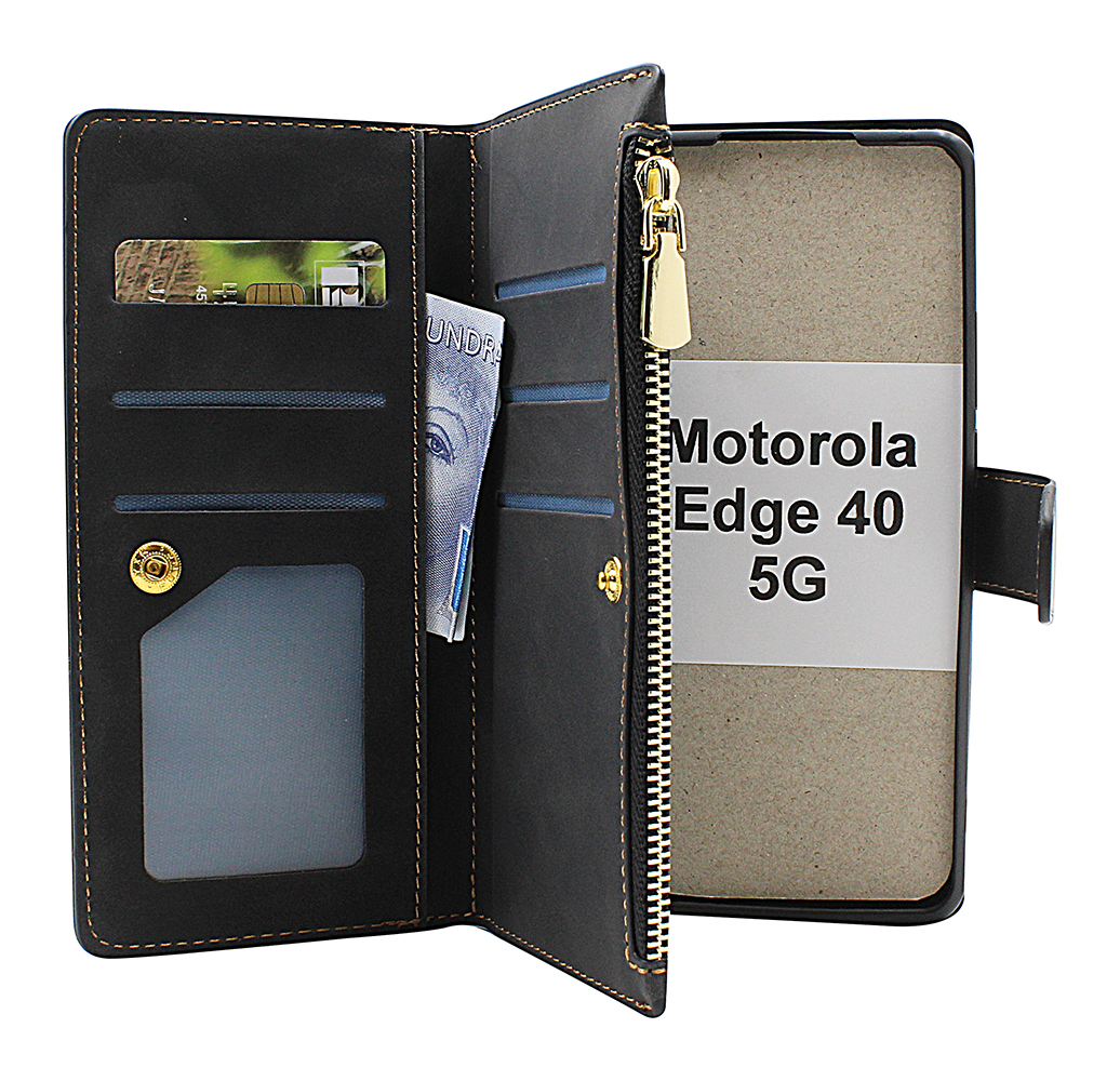 XL Standcase Lyxetui Motorola Edge 40 5G