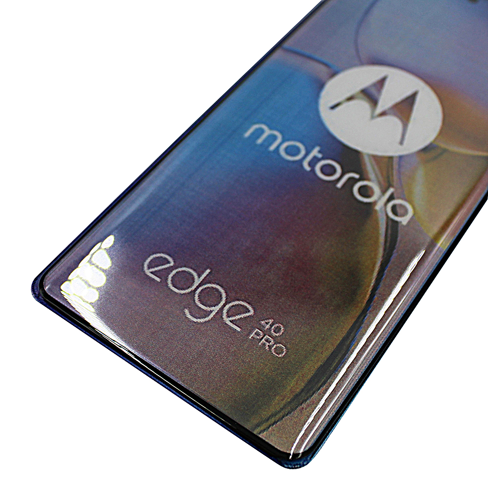 Full Frame Skjermbeskyttelse av glass Motorola Edge 40 Pro 5G