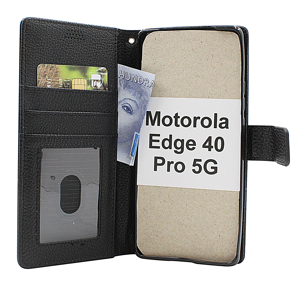 New Standcase Wallet Motorola Edge 40 Pro 5G