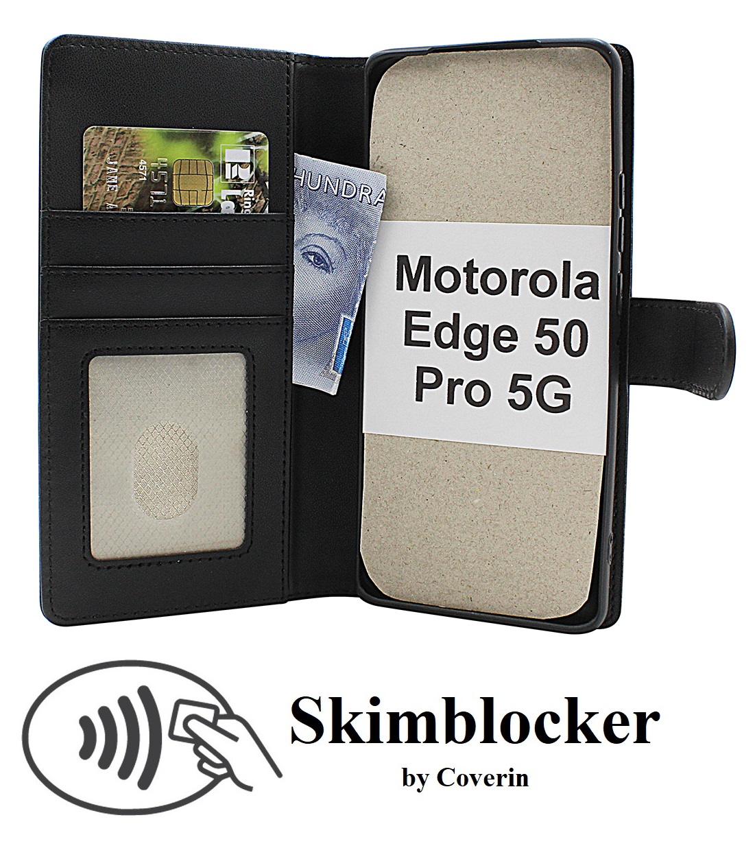 Product Image for Skimblocker Motorola Edge 50 Pro 5G Lommebok Deksel