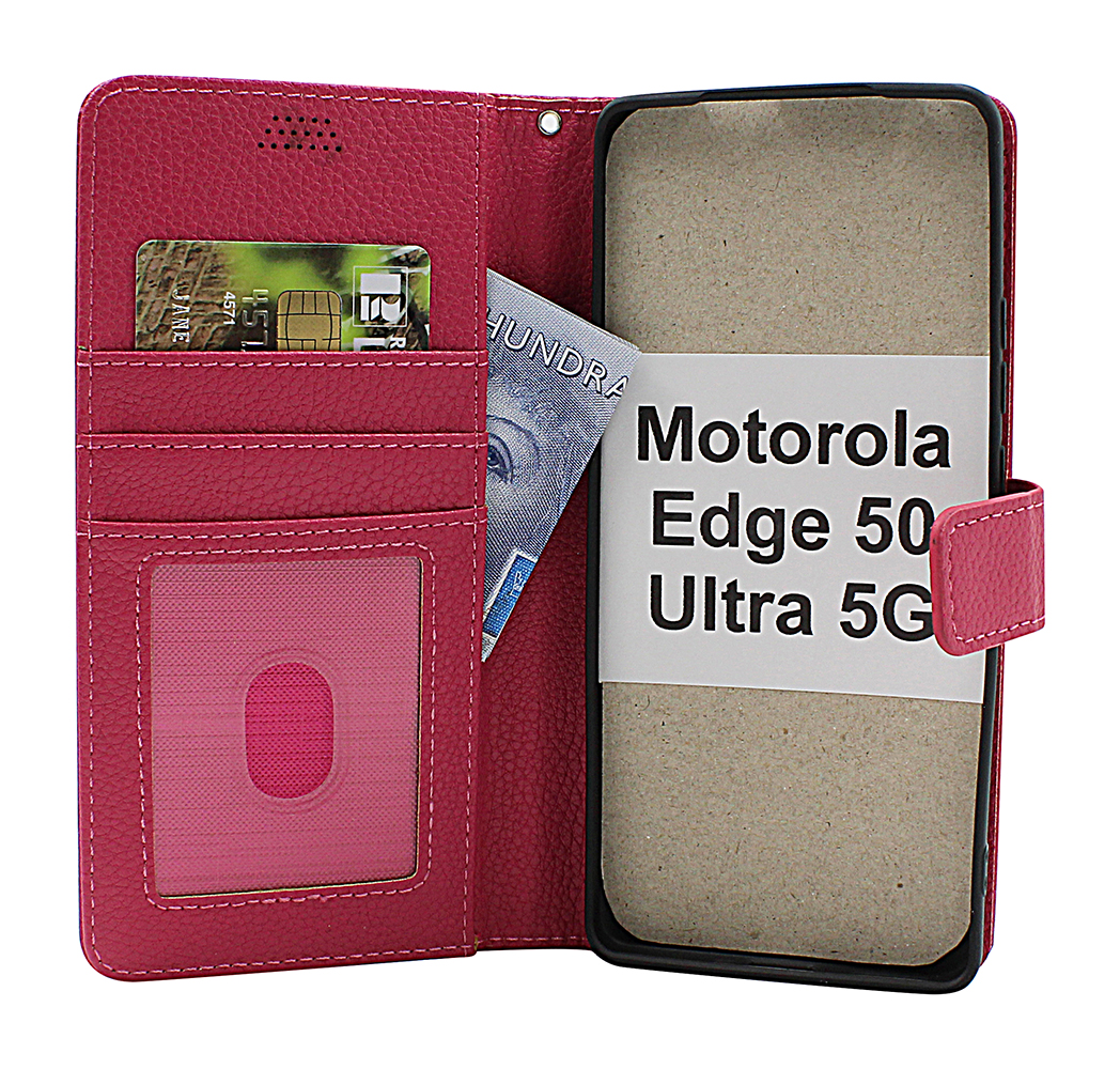 New Standcase Wallet Motorola Edge 50 Ultra 5G