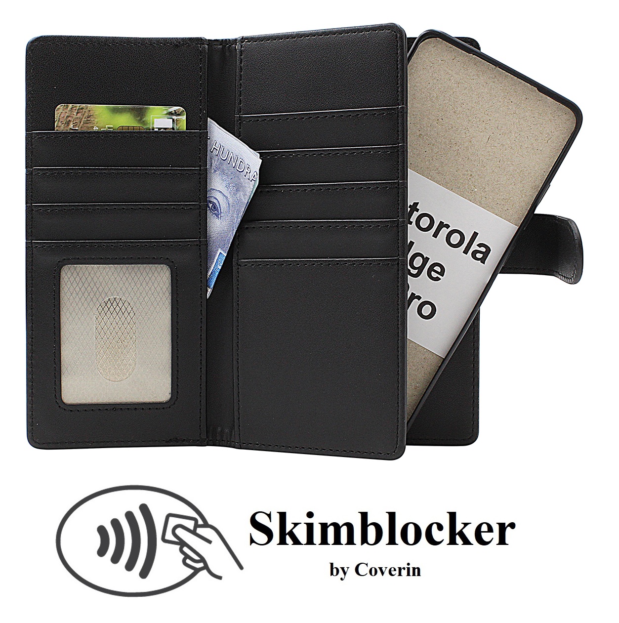 Skimblocker Motorola Edge 60 Pro XL Magnet Lommebok Deksel
