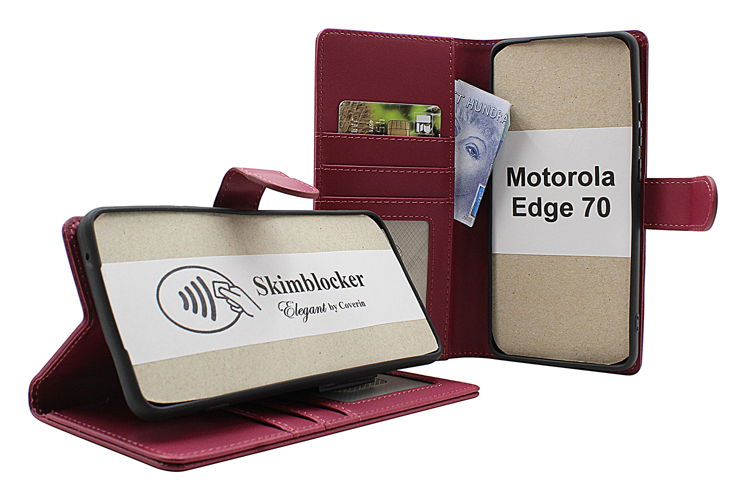 Product Image for Skimblocker Motorola Edge 70 Lommebok Deksel