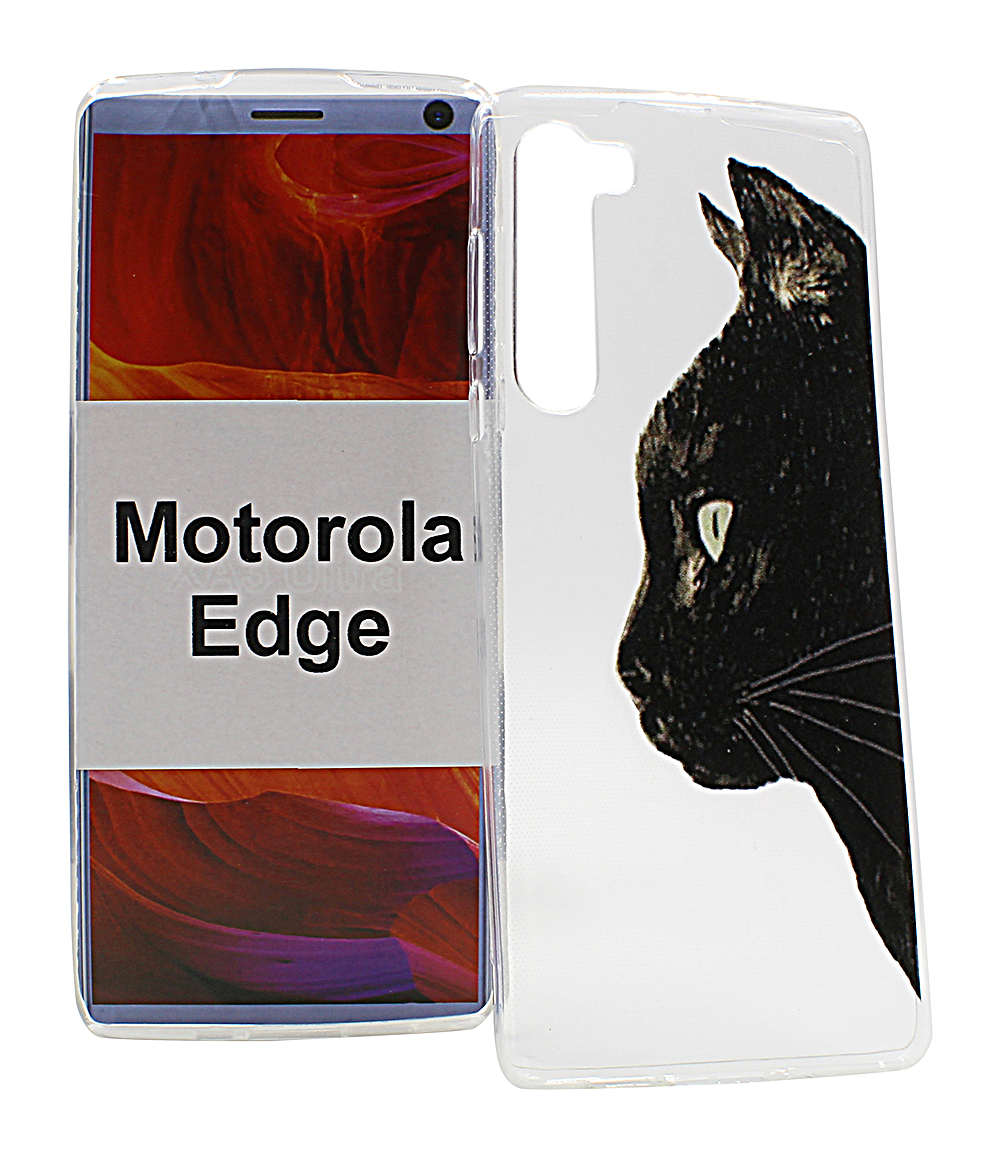 TPU Designdeksel Motorola Moto Edge