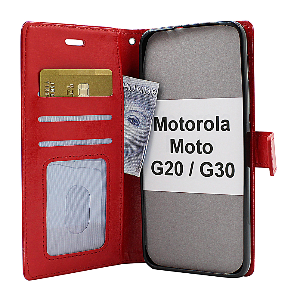 Crazy Horse Wallet Motorola Moto G20 / Moto G30