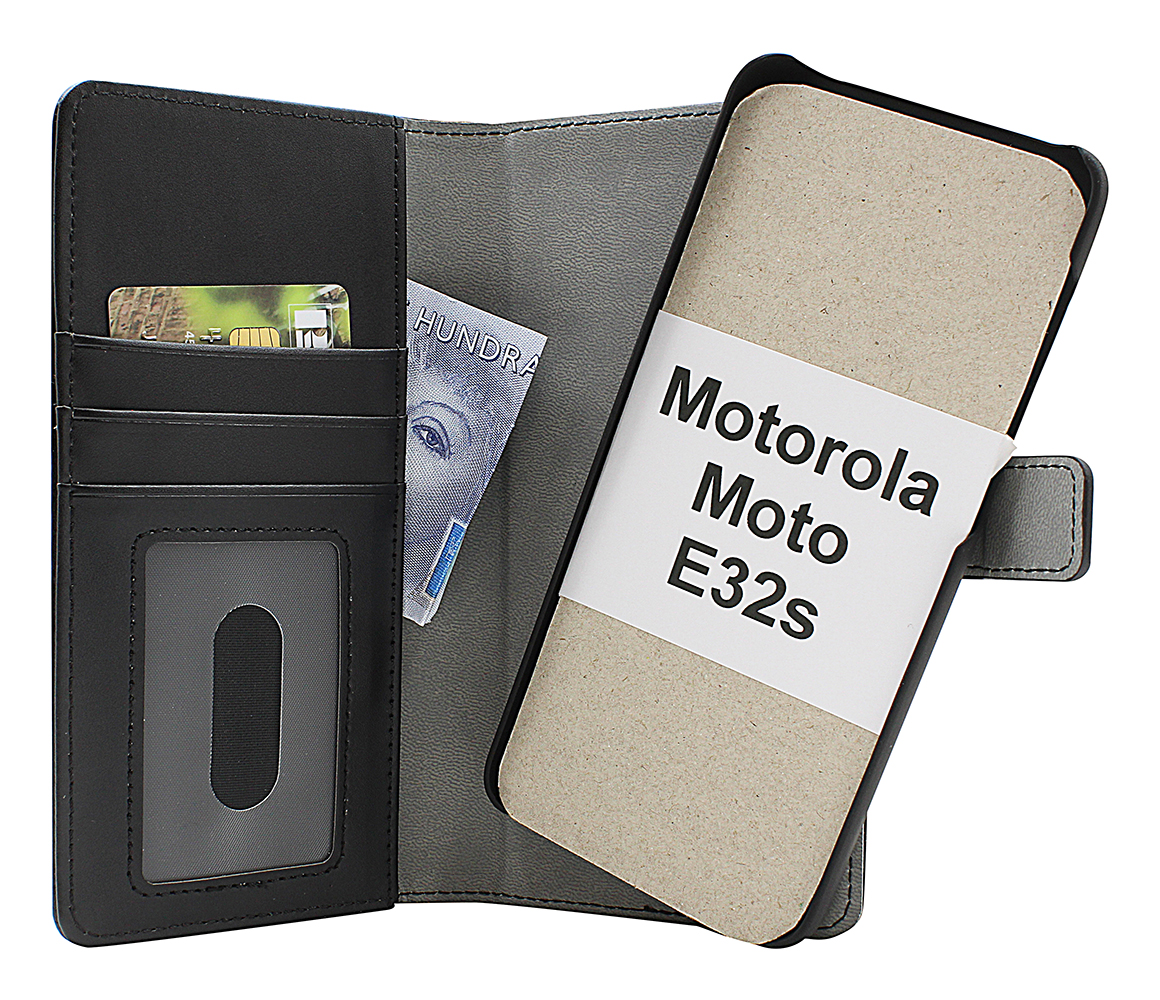 Skimblocker Magnet Wallet Motorola Moto E32s
