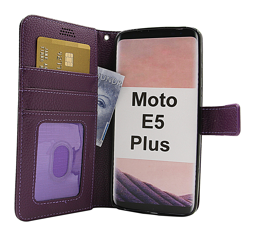 New Standcase Wallet Motorola Moto E5 Plus / Moto E Plus (5th gen)