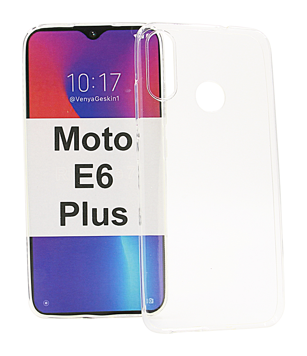 Ultra Thin TPU Deksel Motorola Moto E6 Plus