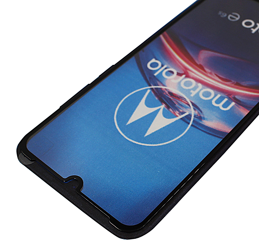 Full Frame Skjermbeskyttelse av glass Motorola Moto E6s