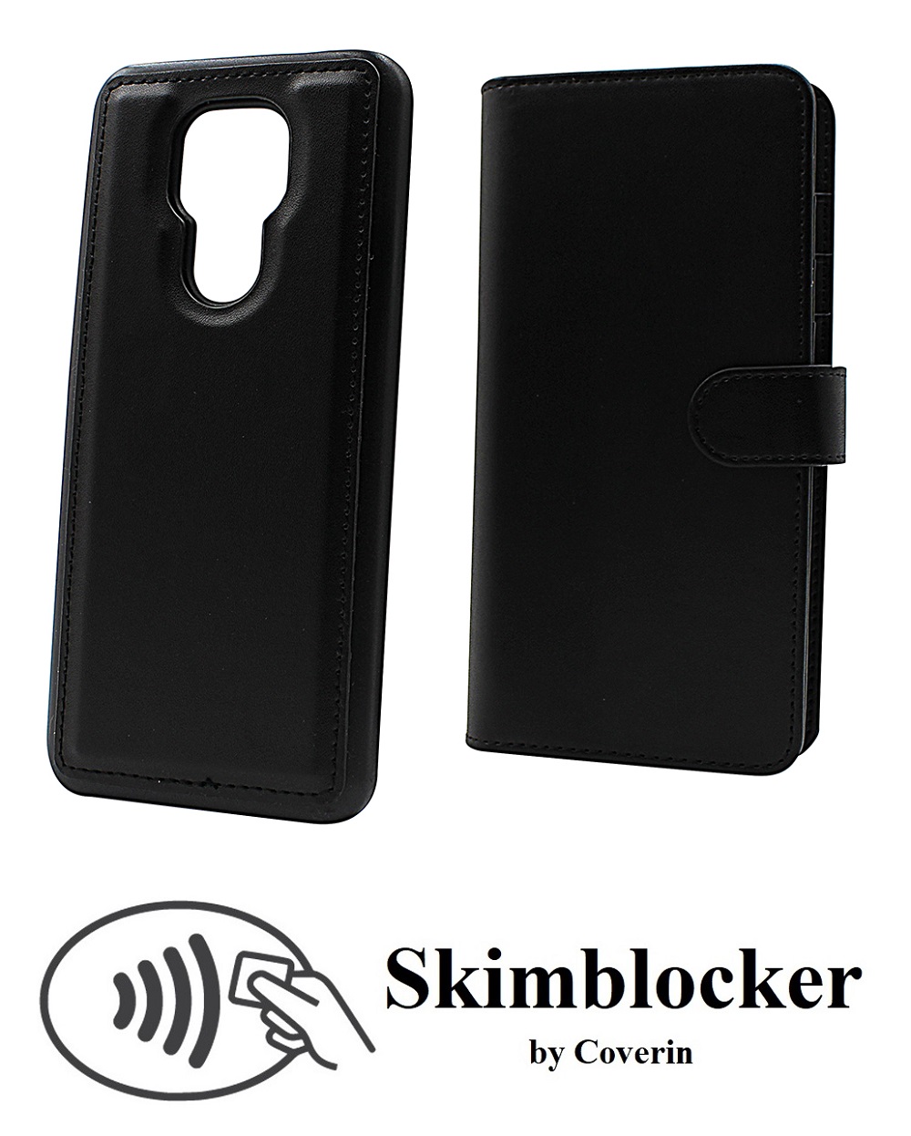 Skimblocker XL Magnet Wallet Motorola Moto E7 Plus (XT2081-2)