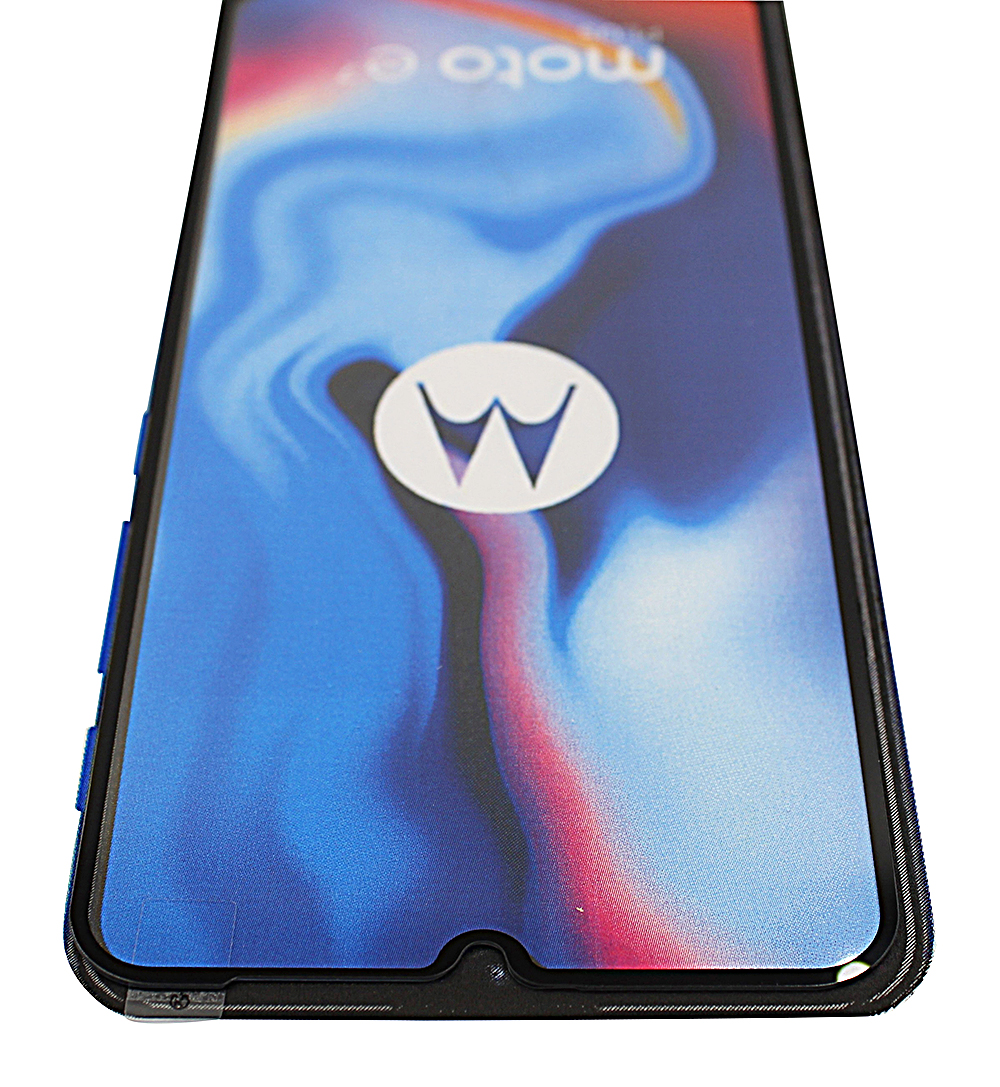 Full Frame Skjermbeskyttelse av glass Motorola Moto E7 Plus