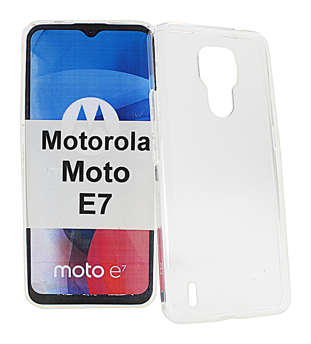 TPU-deksel for Motorola Moto E7