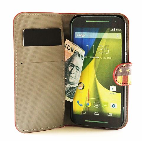 Standcase wallet Motorola Moto G2 (XT1068)