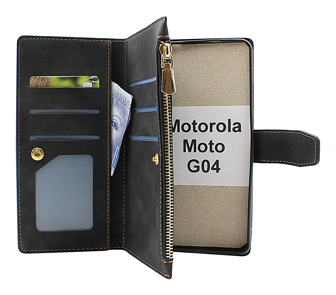 XL Standcase Lyxetui Motorola Moto G04