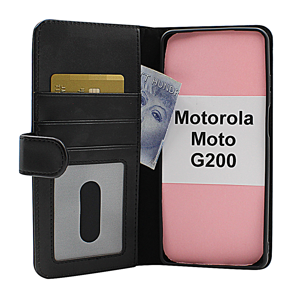 Skimblocker Lommebok-etui Motorola Moto G200