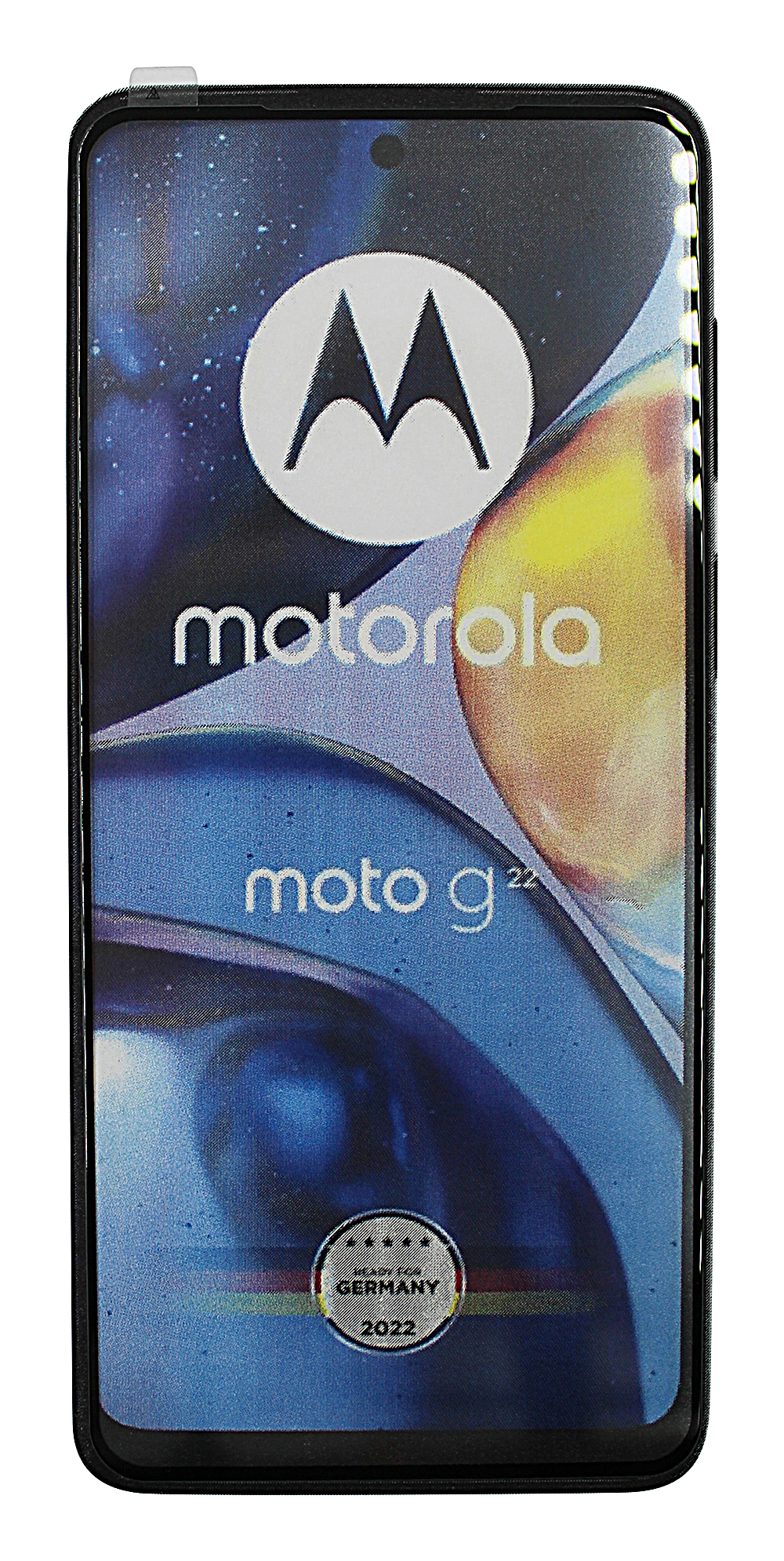 Full Frame Skjermbeskyttelse av glass Motorola Moto G22
