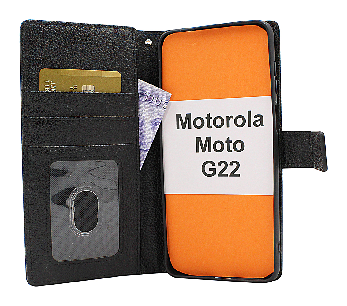 New Standcase Wallet Motorola Moto G22