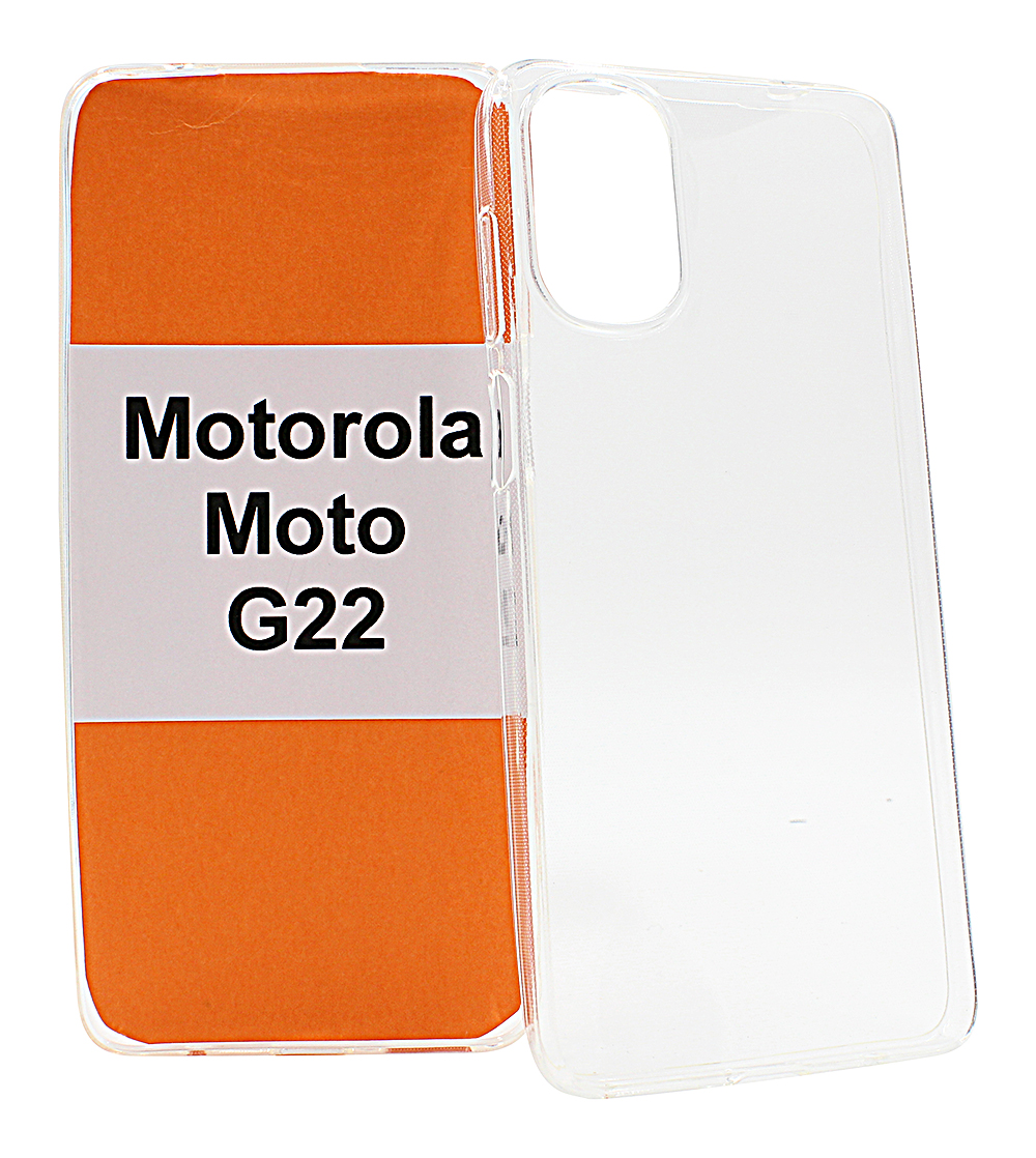Ultra Thin TPU Deksel Motorola Moto G22