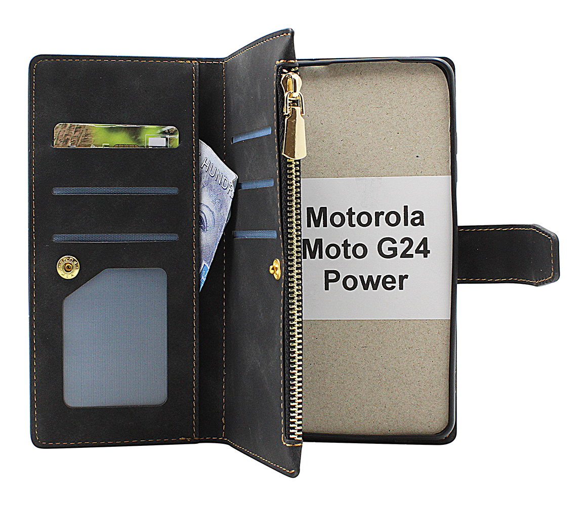 XL Standcase Lyxetui Motorola Moto G24 Power