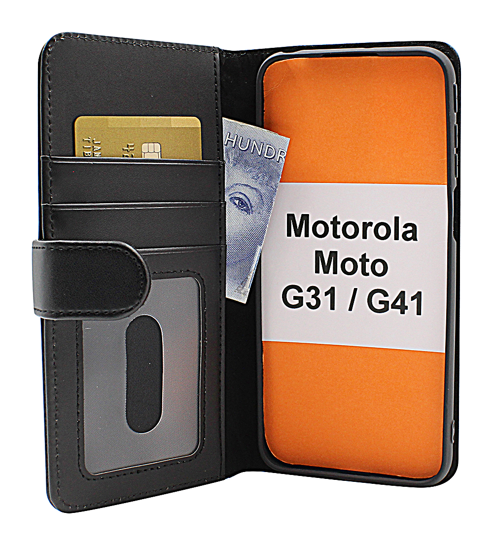 Skimblocker Lommebok-etui Motorola Moto G31/G41