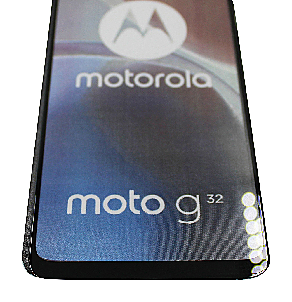Full Frame Skjermbeskyttelse av glass Motorola Moto G32