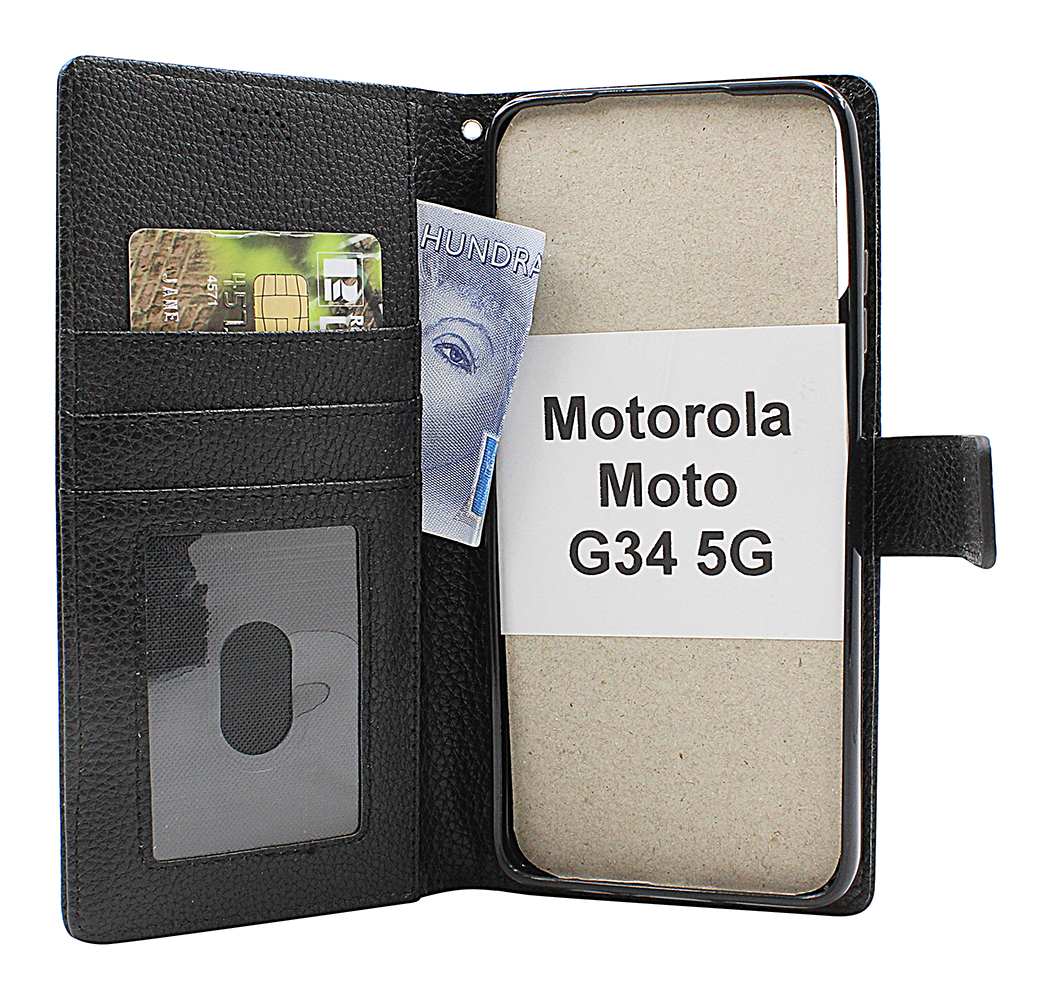 New Standcase Wallet Motorola Moto G34 5G